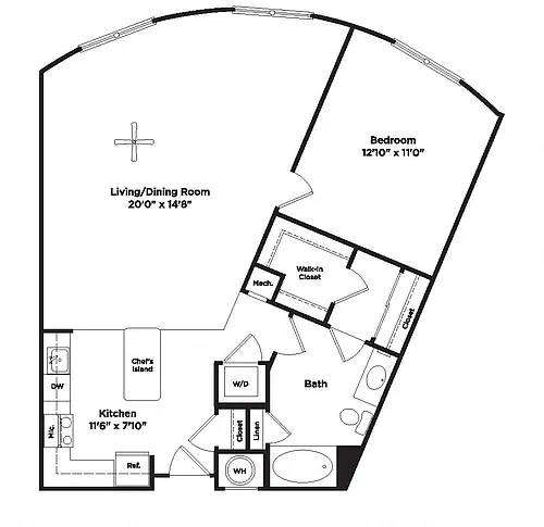 Floor plan A12A