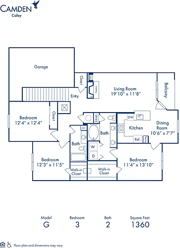 Floor plan G