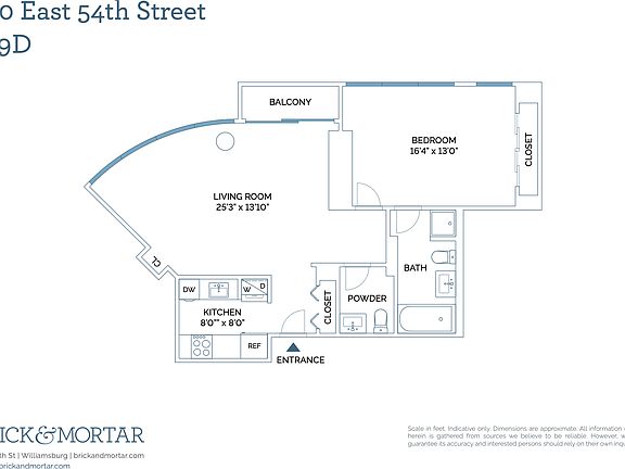 2nd image of 250 E 54th St APT 19D