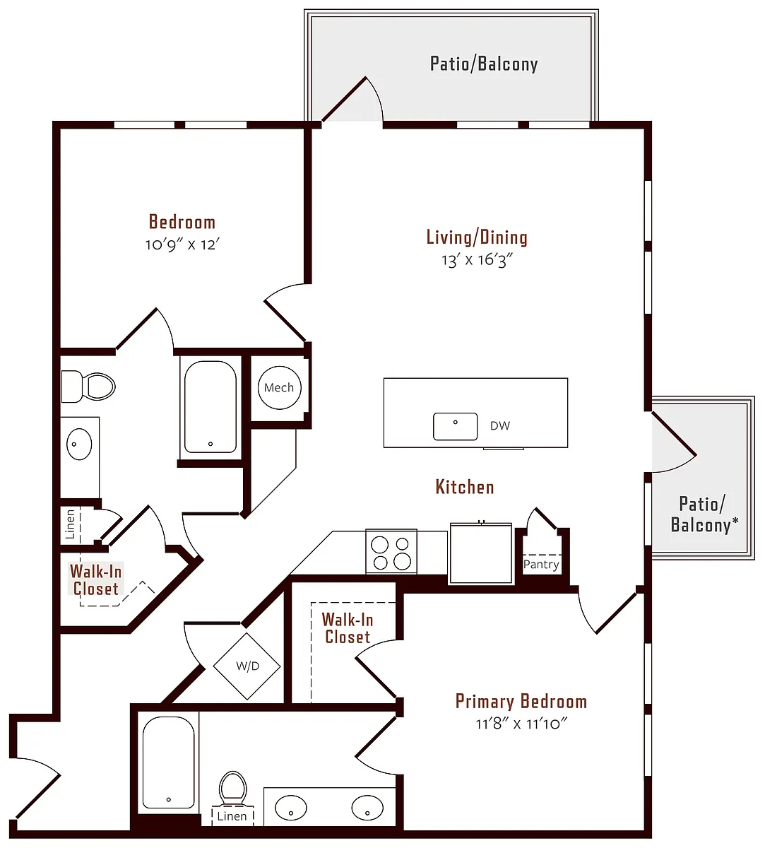 Floor plan B1