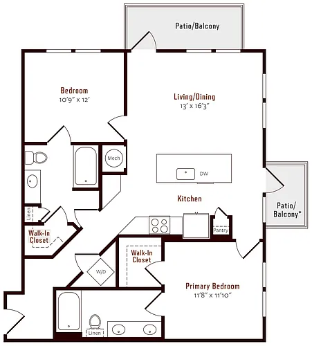 Floor plan B1