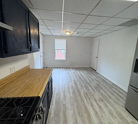 Dining space and Kitchen.