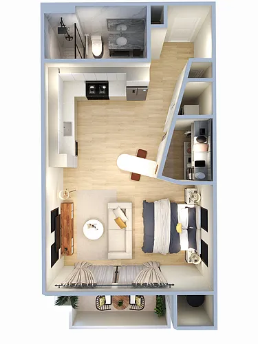 Floor plan L1 0X1 596