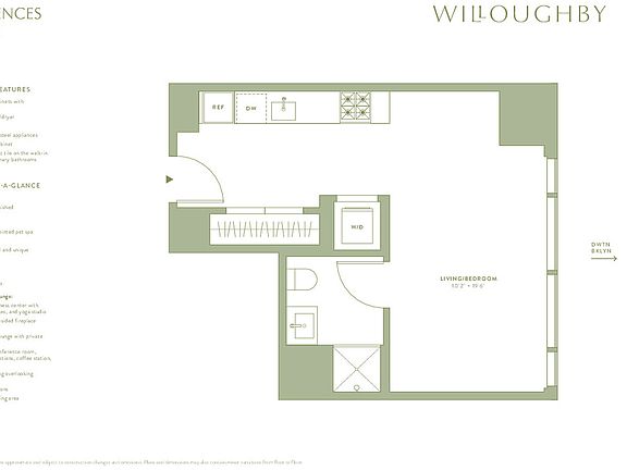 2nd image of 196 Willoughby St #9A