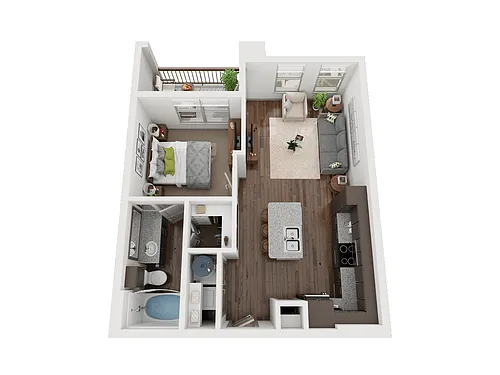 Floor plan A1A