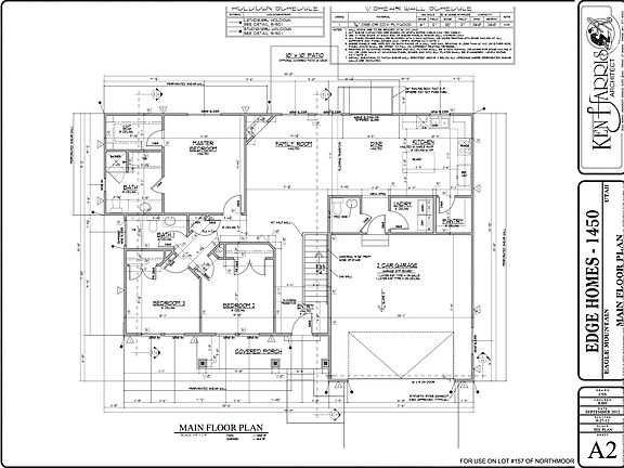 Original plan for main floor