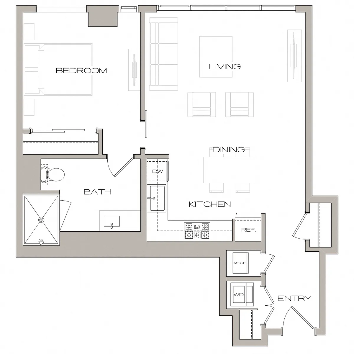 Floor plan A1