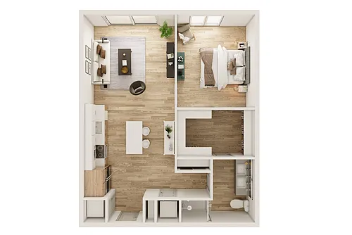 Floor plan A2-A