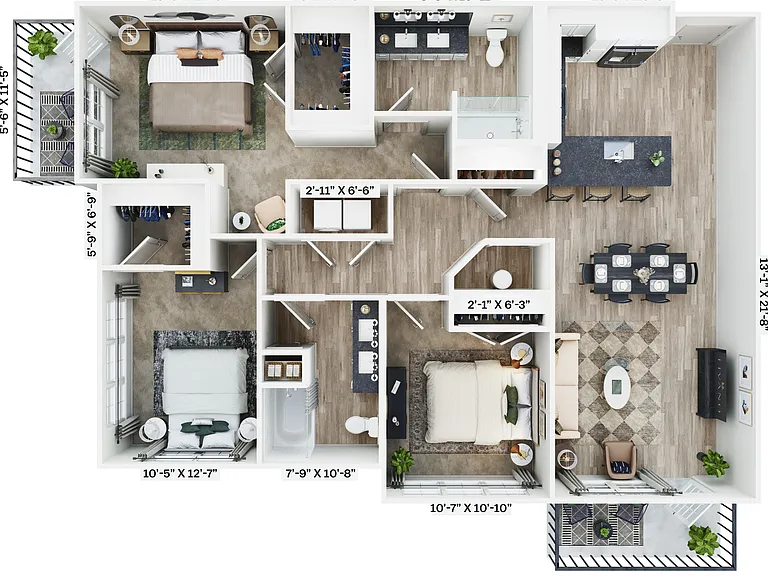 Explore this stylish 3-bedroom apartment, designed for modern living and comfort. Explore this stylish 3-bedroom apartment, designed for modern living and comfort.