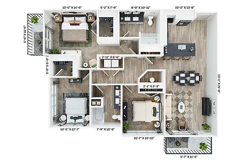 Floor plan C1