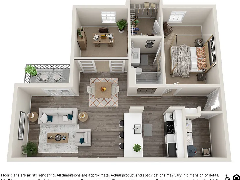 A2 floor plan 403 West
