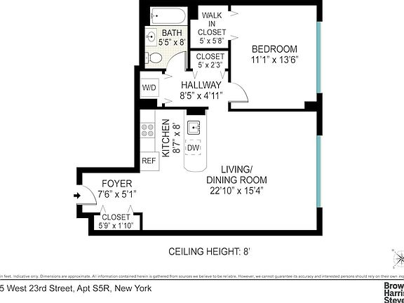 2nd image of 555 W 23rd St APT S5r