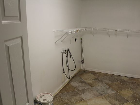 indoor laundry off kitchen