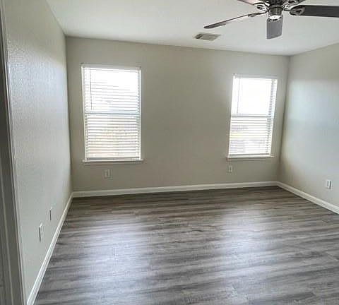Master bedroom with double door