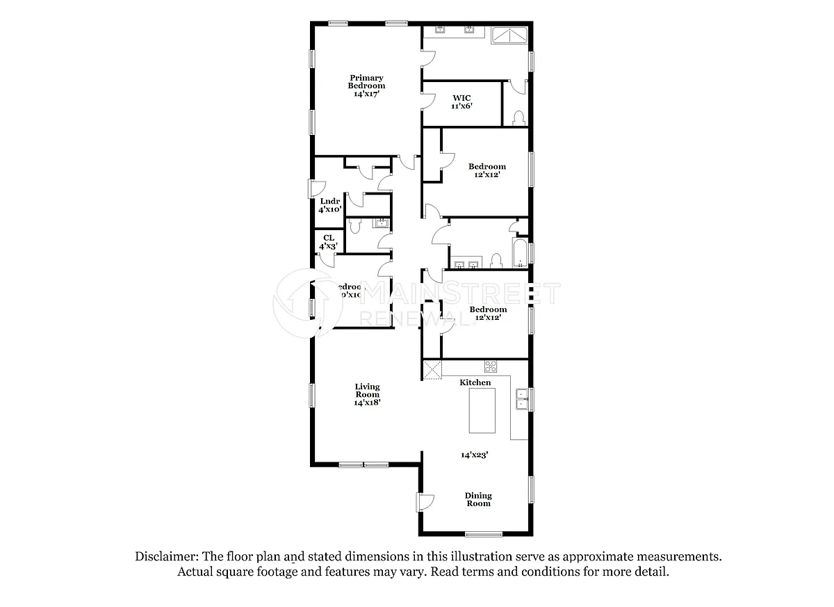Floor Plan - 756 18th St