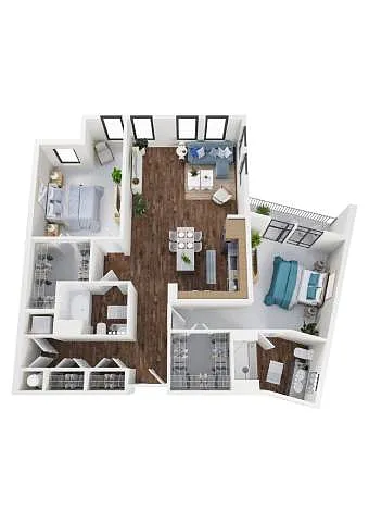 Floor plan 2E
