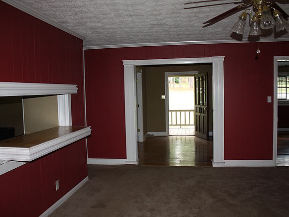 looking back to the front door