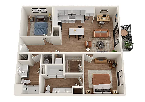 Floor plan B1