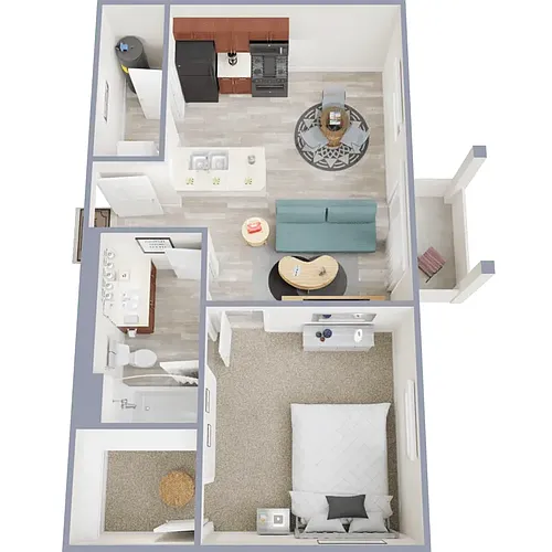 Floor plan 1/1 Austen