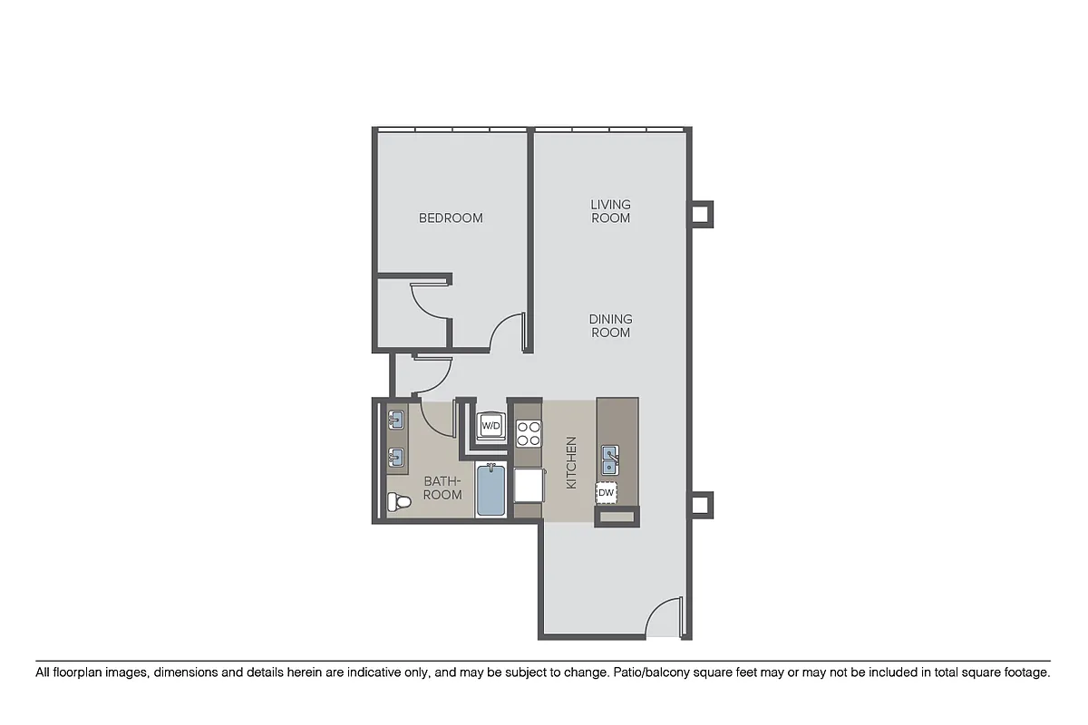 Floor plan Plan 1H