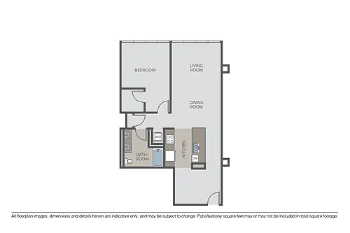 Floor plan Plan 1H