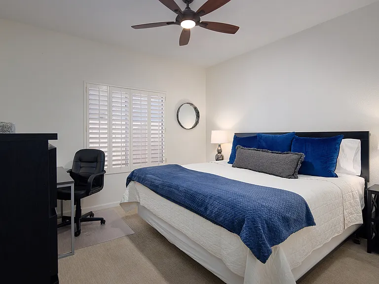 Bedroom 3 of 4: King Size Bed