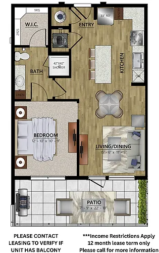 Floor plan Modernist | A5 - (e)