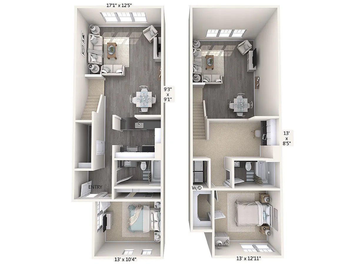 Floor plan B6TL