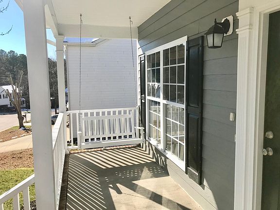 Covered Front Porch with Swing