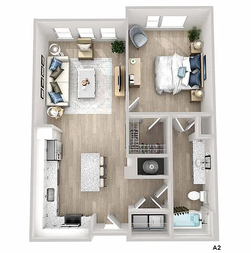 Floor plan A2