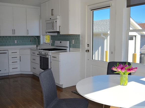 kitchen with dining area