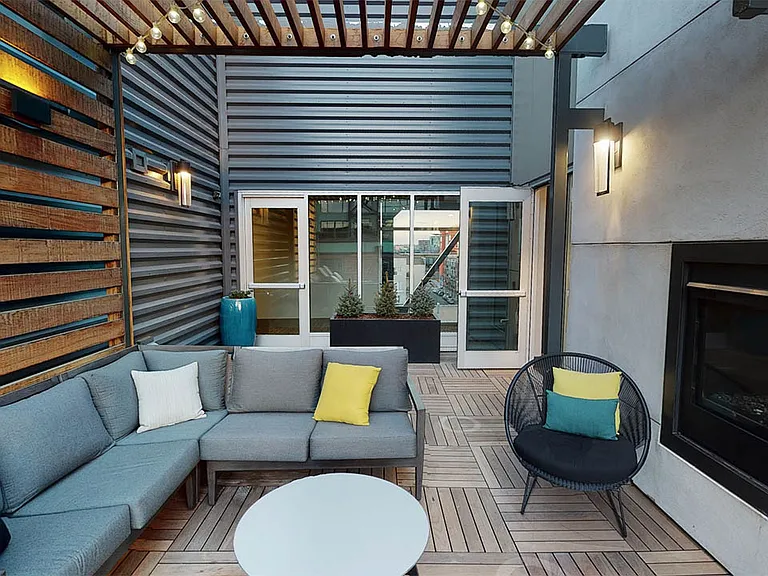 Virtual tour thumbnail for Griffis North Union rooftop lounge.