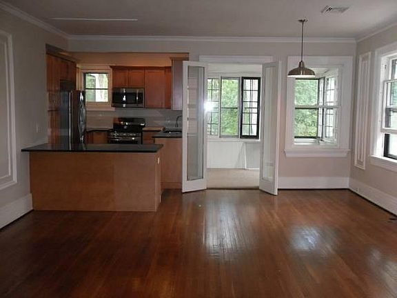 Great room from other end looing in to kitchen area