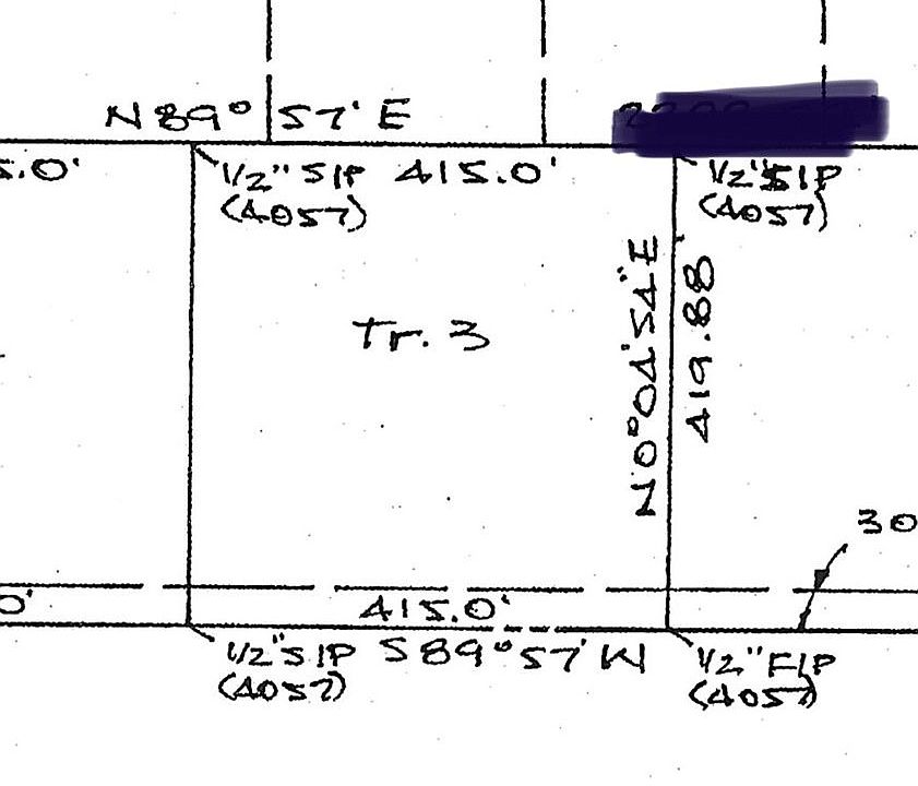 415 ft X 419.88 ft