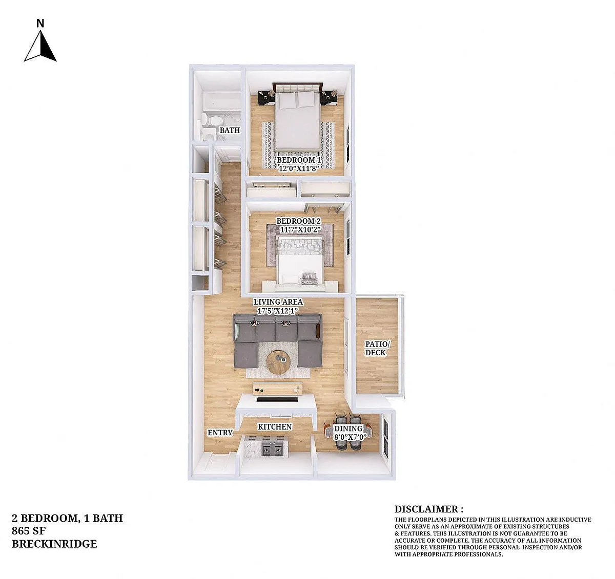 Floor plan The Breckinridge