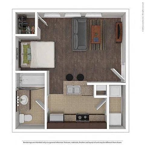 Floor plan Zenith w/ Carport Included