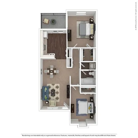 Floor plan DuMonde Luxe