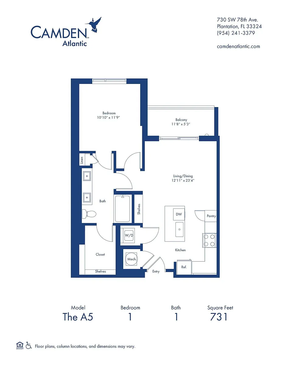 Floor plan The A5