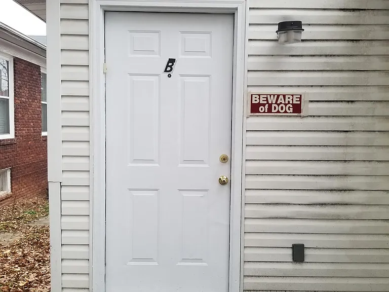 Outside door