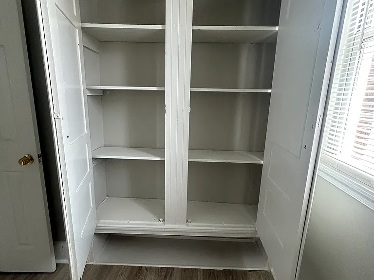Built in, master bedroom