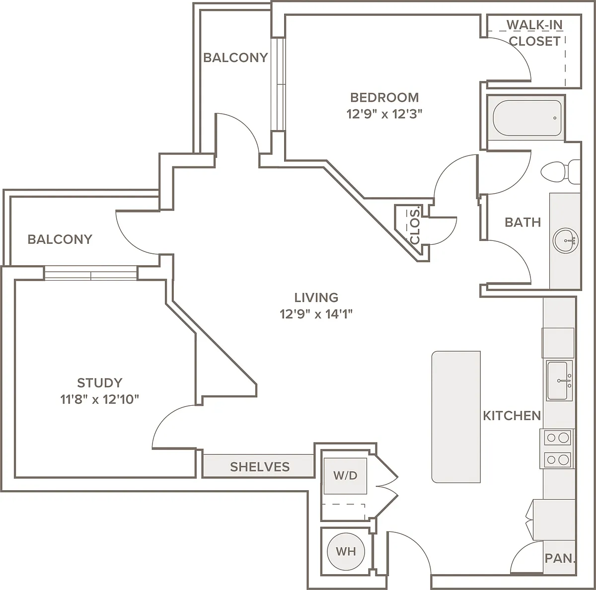 Floor plan A8D