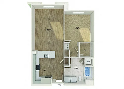 Floor plan A5A Building 150