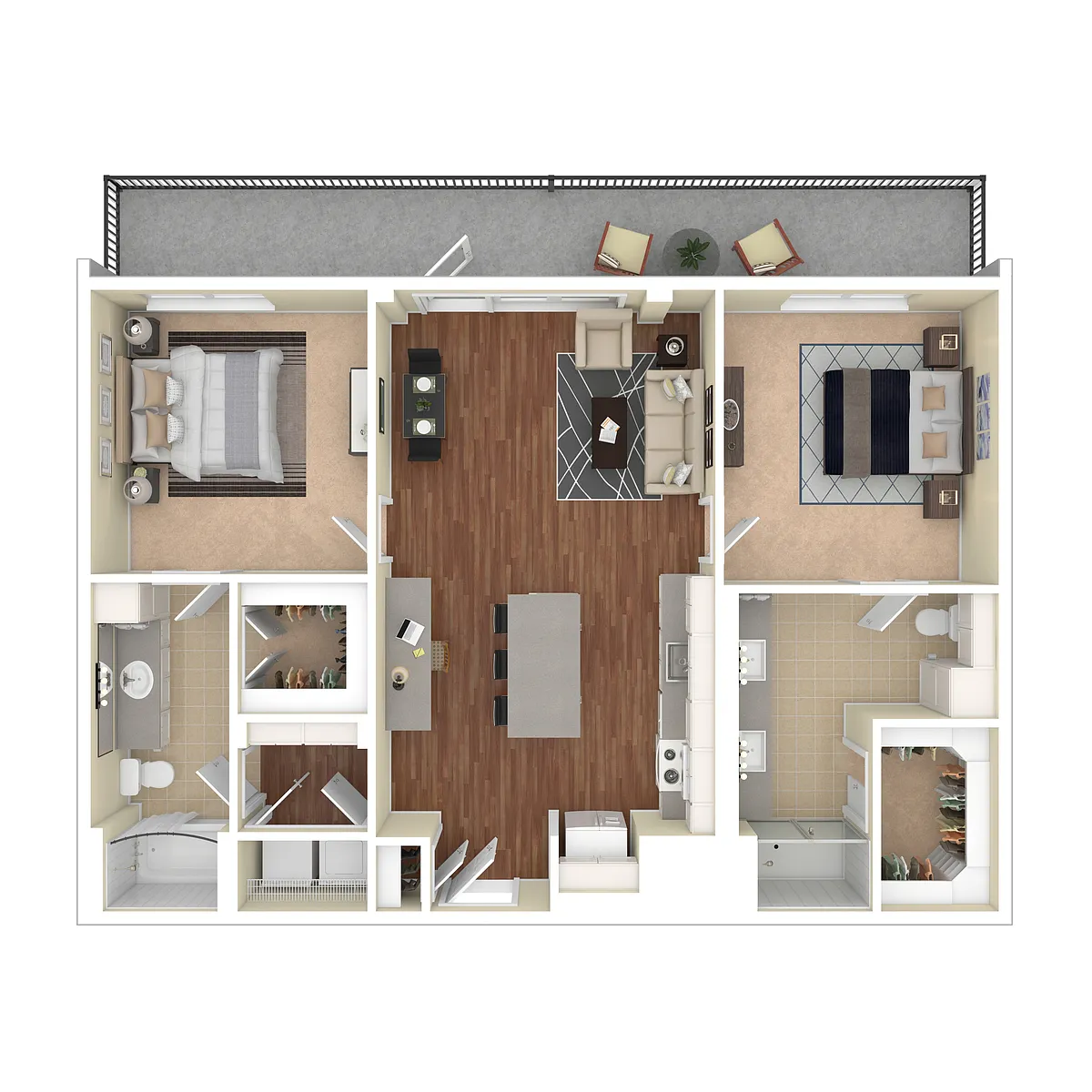 Floor plan B3 - Exclusive