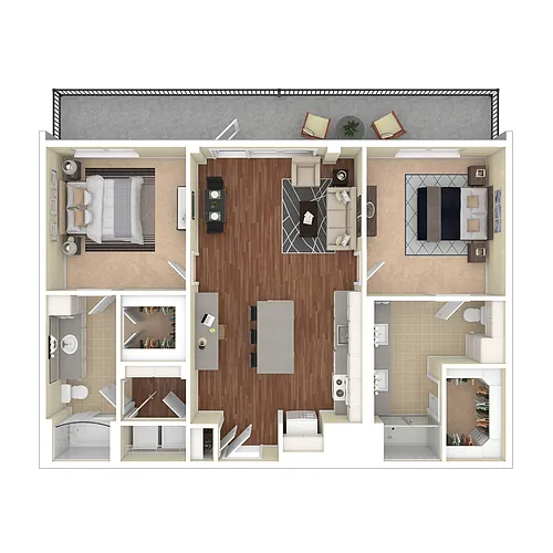Floor plan B3 - Exclusive