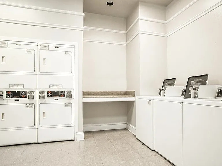 Our clean amenities make laundry quick and easy