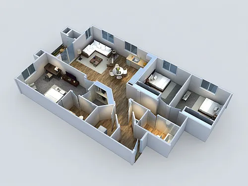 Floor plan D