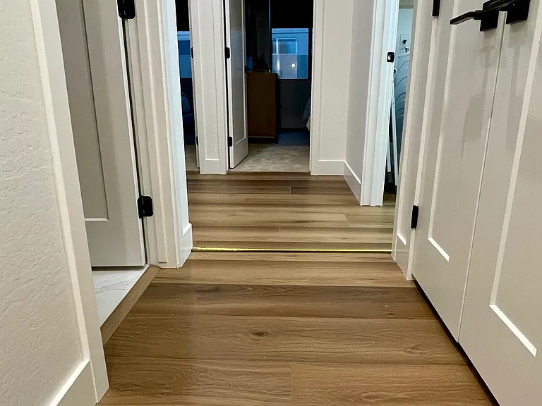 Accessible: Hallway to bedrooms