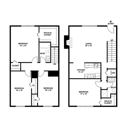 Floor plan DELPHINE