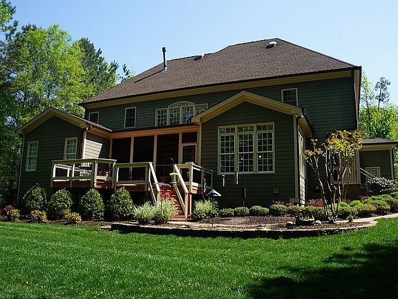 Exterior Back w/Tiered Deck