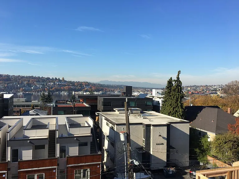 Deck view to Olympics